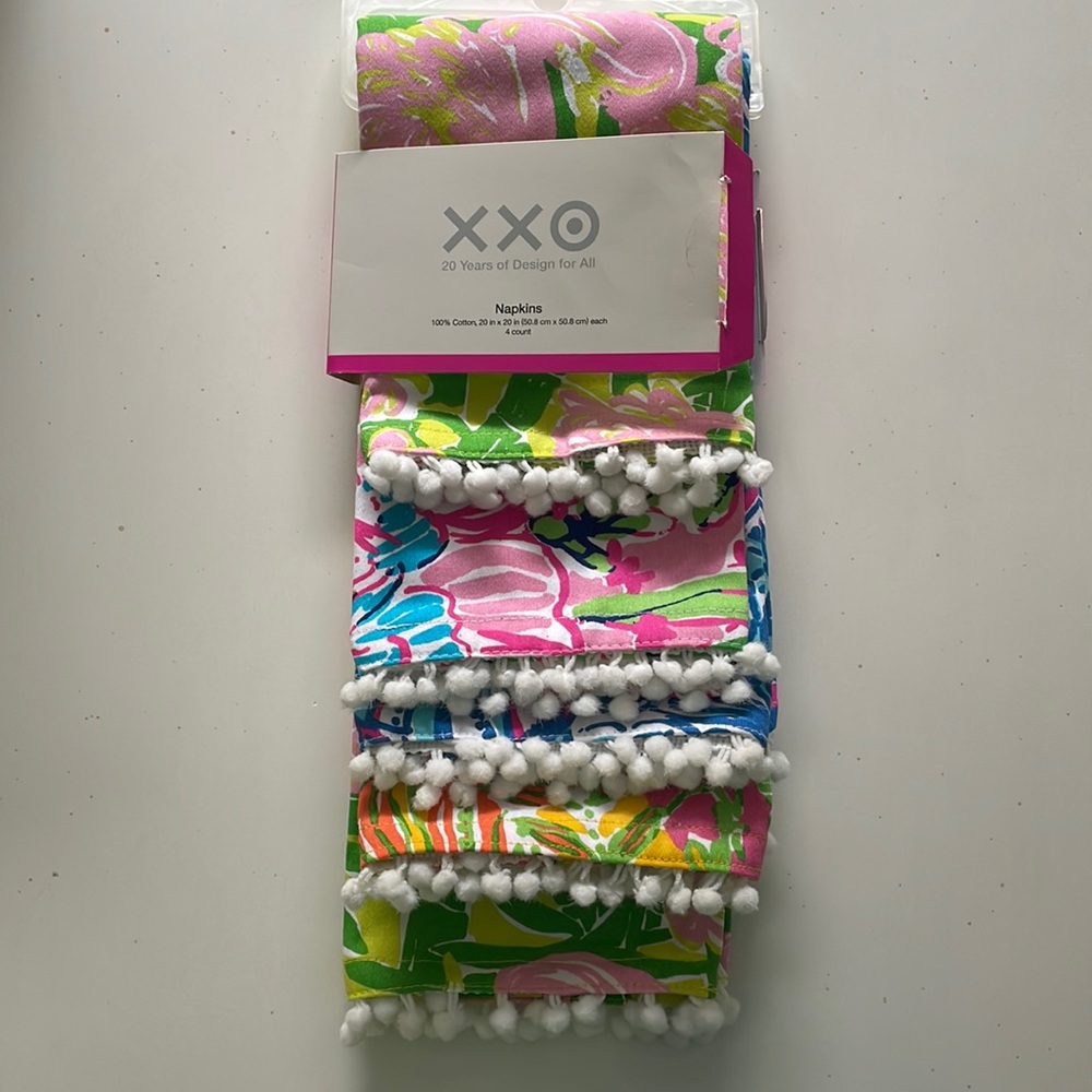 New Lilly Pulitzer napkins